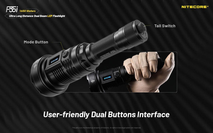 P35i - 3000 lumens LEP - Nitecore Singapore