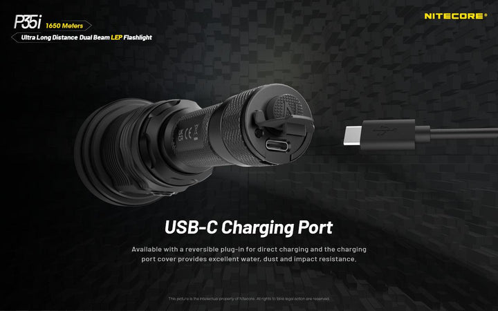 P35i - 3000 lumens LEP - Nitecore Singapore