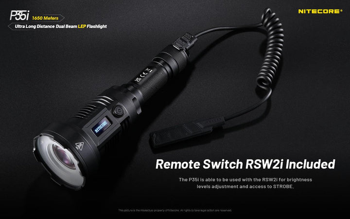 P35i - 3000 lumens LEP - Nitecore Singapore