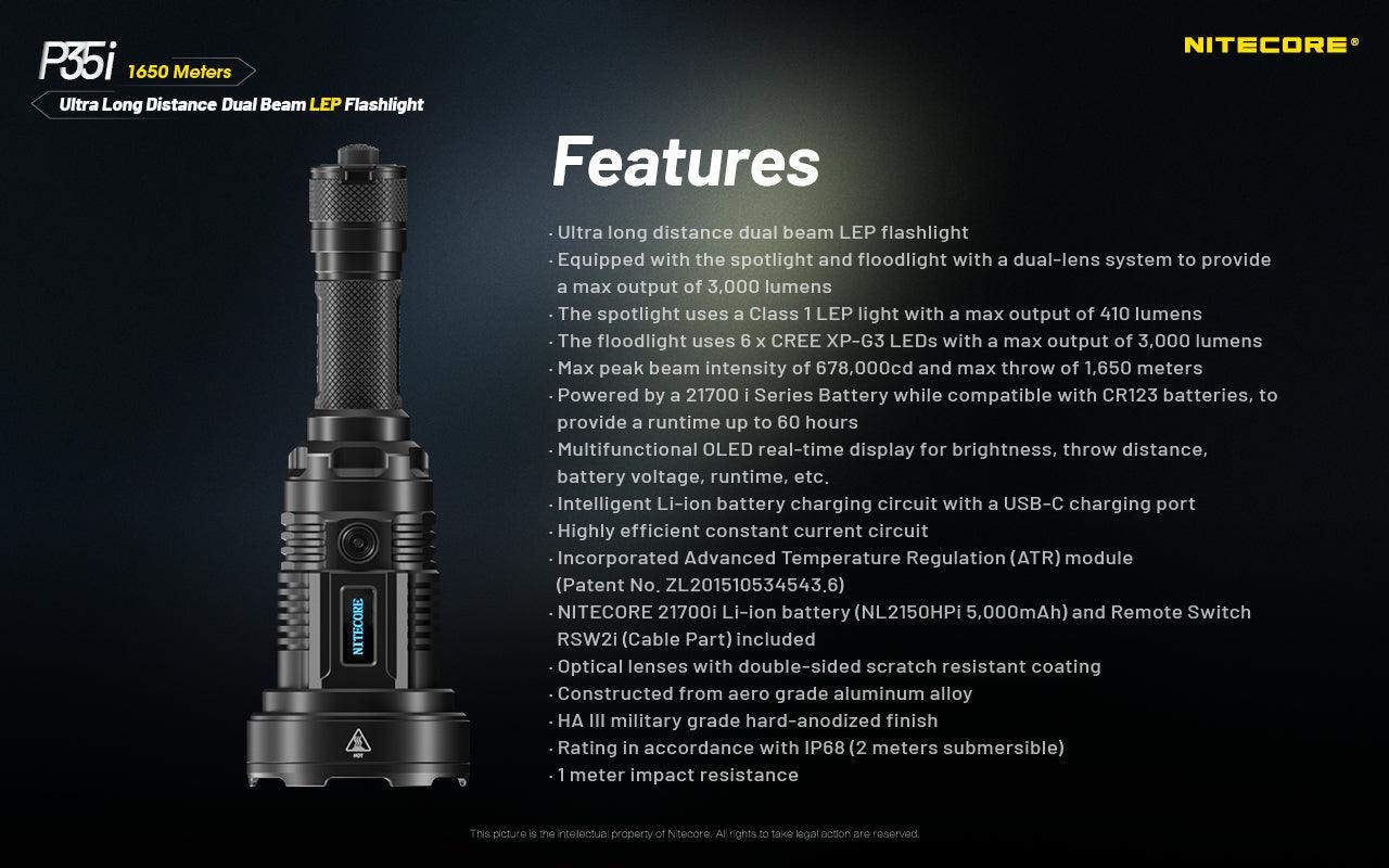 P35i - 3000 lumens LEP