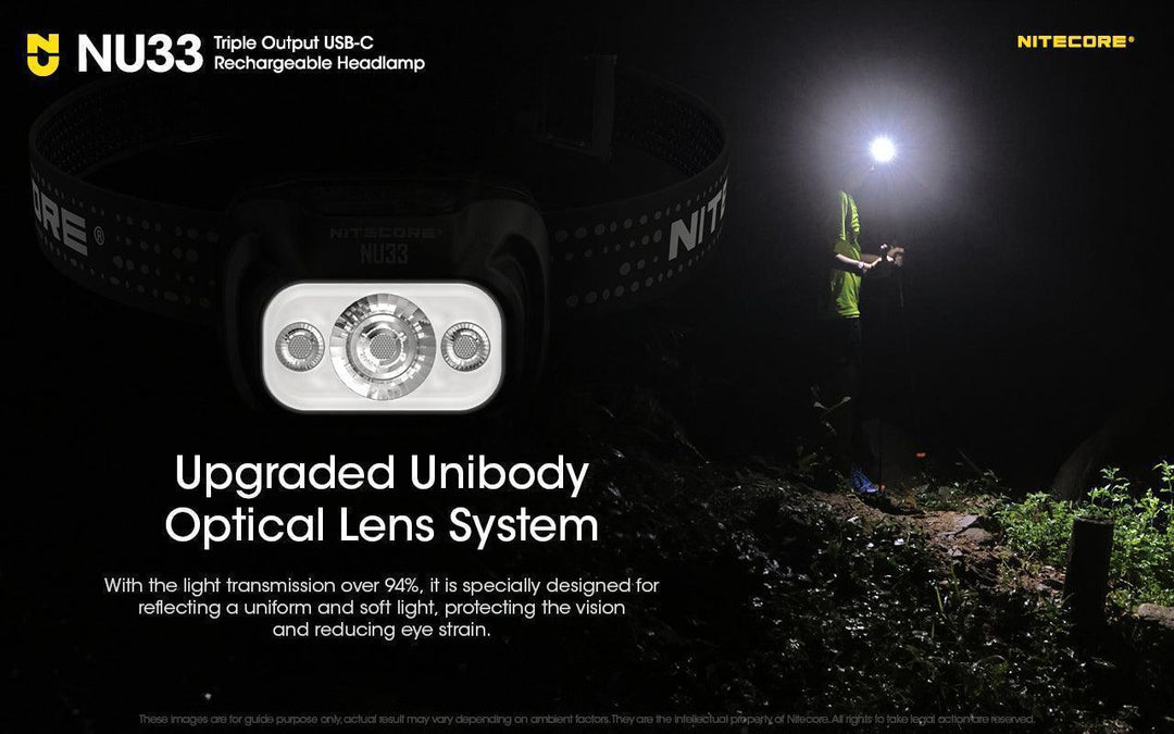 NU33 - 700 lumens - Nitecore Singapore