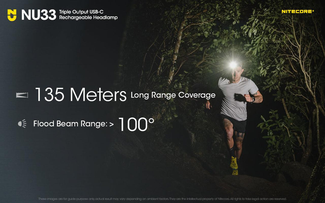 NU33 - 700 lumens - Nitecore Singapore