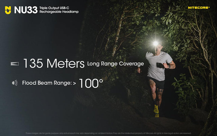 NU33 - 700 lumens - Nitecore Singapore