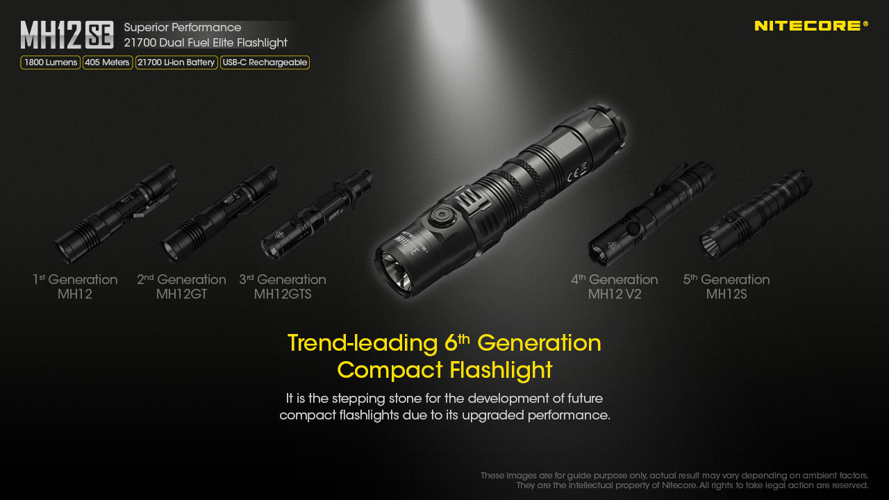 MH12SE - 1800 lumens