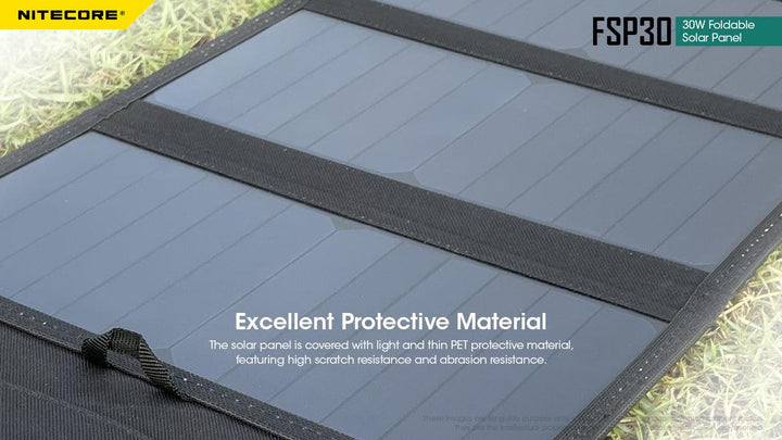 30W Foldable Solar Panel (FSP30) - Nitecore Singapore