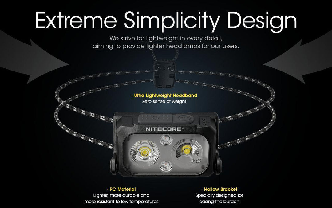 NU25 UL - 400 lumens - Nitecore Singapore