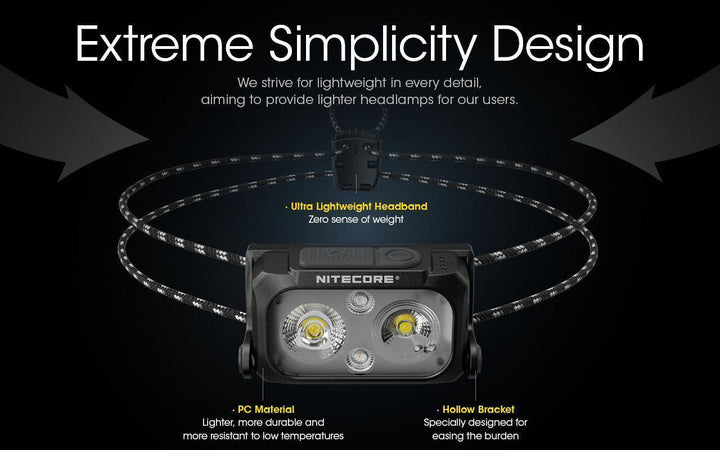 NU25 UL - 400 lumens - Nitecore Singapore