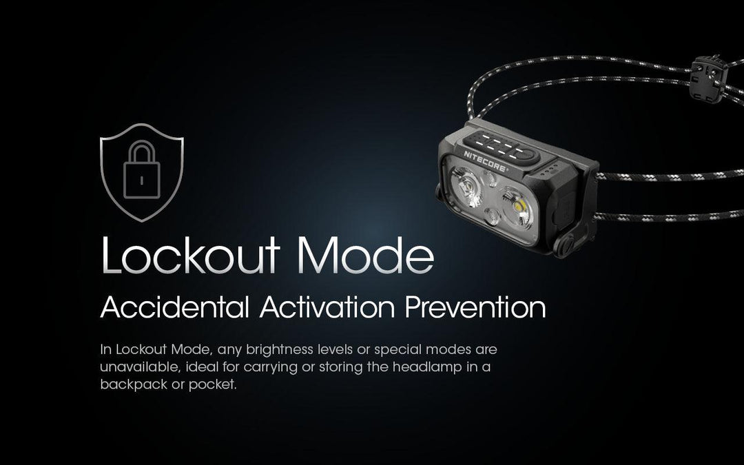 NU25 UL - 400 lumens - Nitecore Singapore