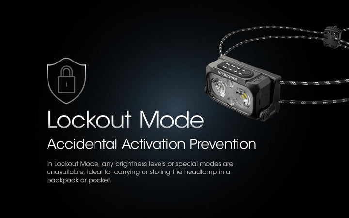NU25 UL - 400 lumens - Nitecore Singapore