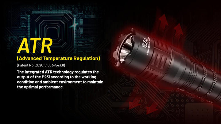 P23i - 3000 lumens - Nitecore Singapore
