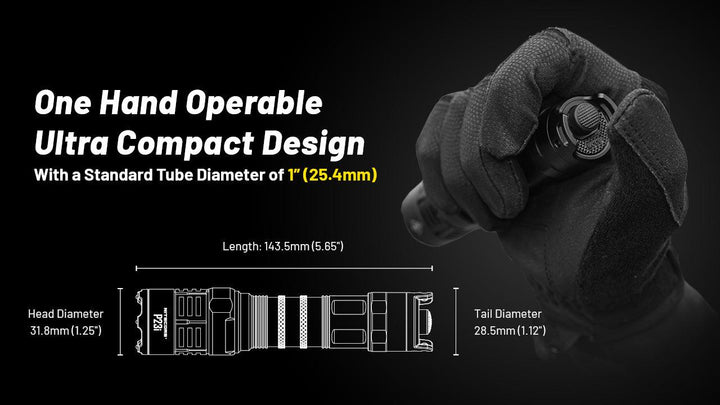 P23i - 3000 lumens - Nitecore Singapore