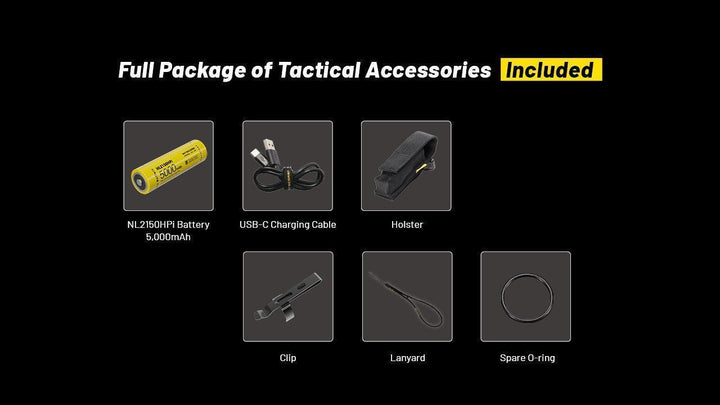 P23i - 3000 lumens - Nitecore Singapore