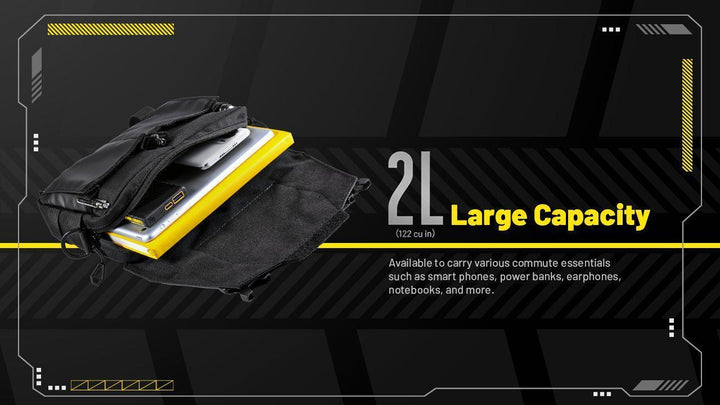 SLB05 Modular Sling Bag - 2L Capacity - Nitecore Singapore