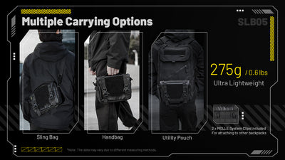 SLB05 Modular Sling Bag - 2L Capacity