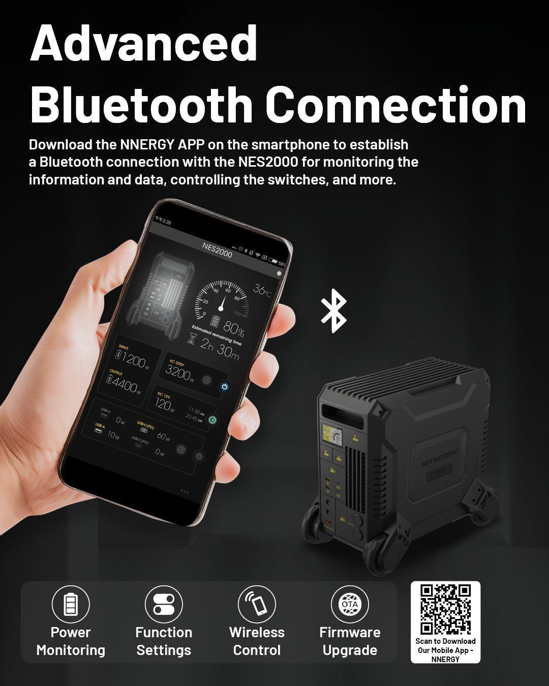 NES2000 (2016Wh) Portable Power Station - Nitecore Singapore