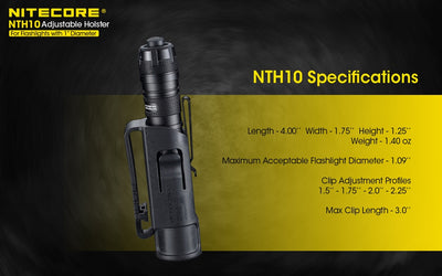 NTH10 Quickdraw Rigid Holster