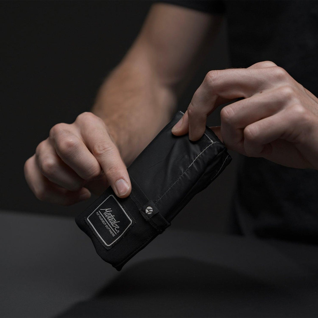 Pocket Blanket™ (Black) - 160 x 110cm - Nitecore Singapore
