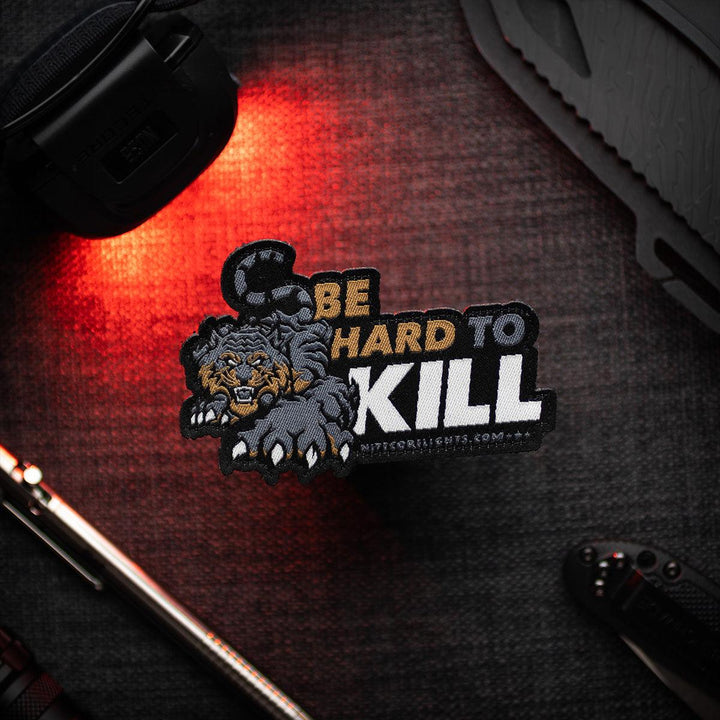 'Hard To Kill' TIGER Patch - Nitecore Singapore