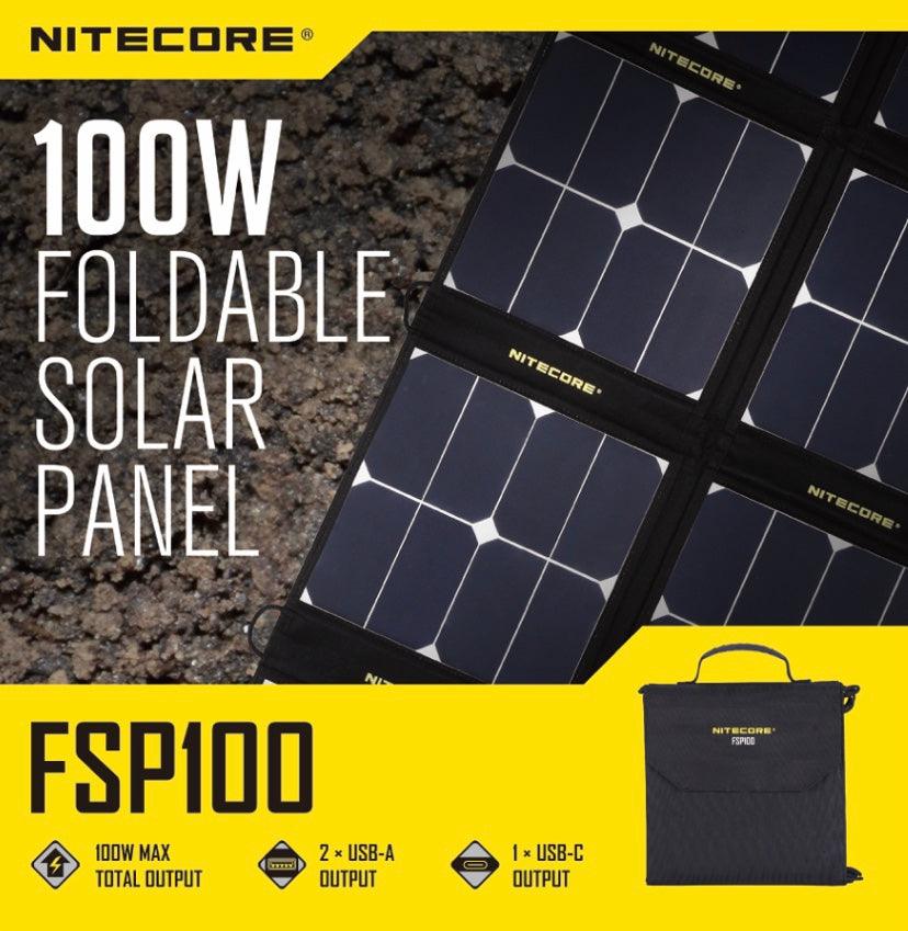 100W Foldable Solar Panel (FSP100)