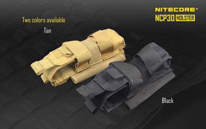 Tactical Holster NCP30 (Black) - Nitecore Singapore