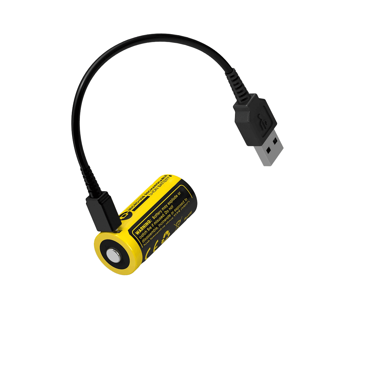 NL1665R (RCR123A - 650mAh - USB)