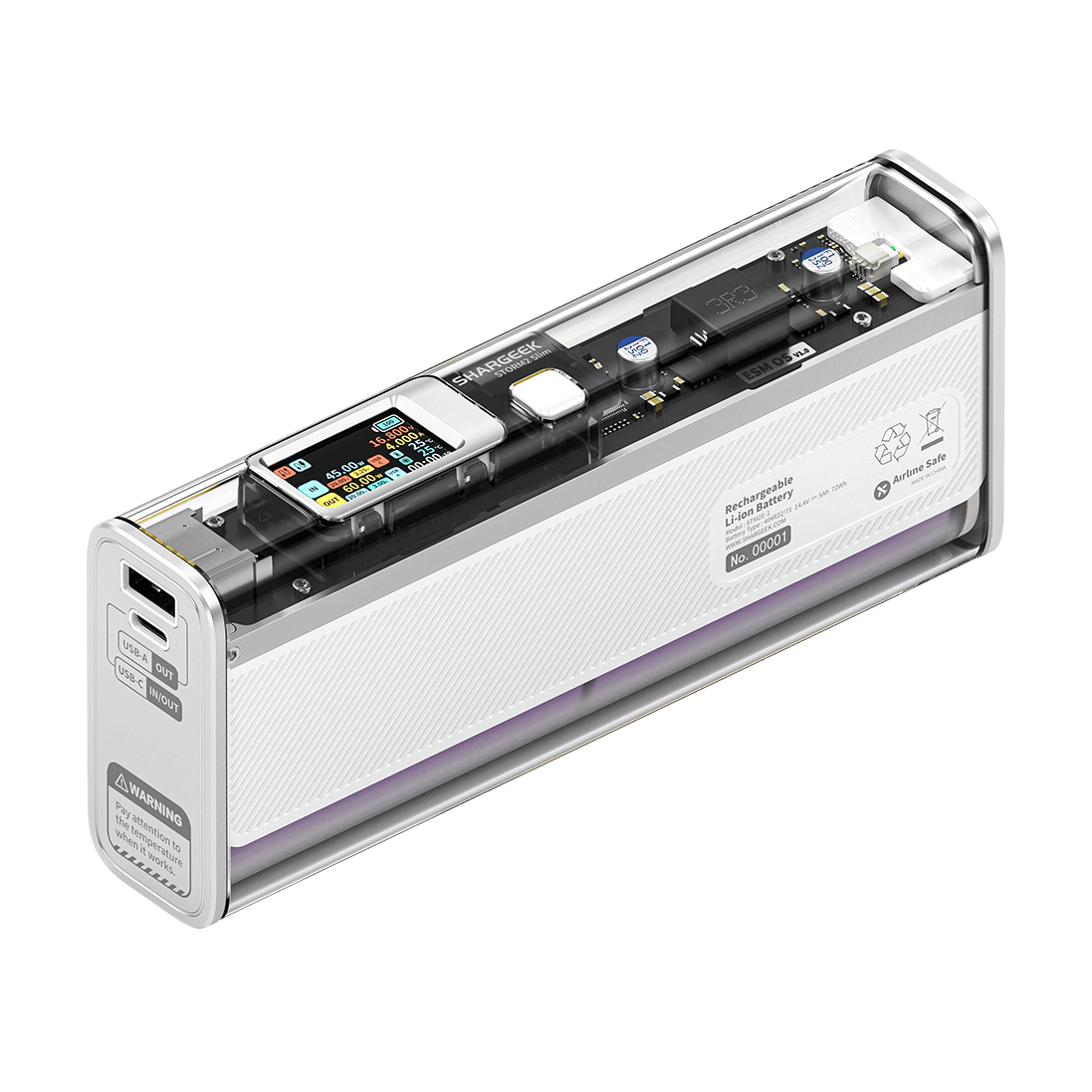 Shargeek Storm² Slim (20,000mAh 5A 130W)