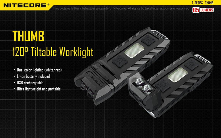 Thumb - 85 lumens - Nitecore Singapore