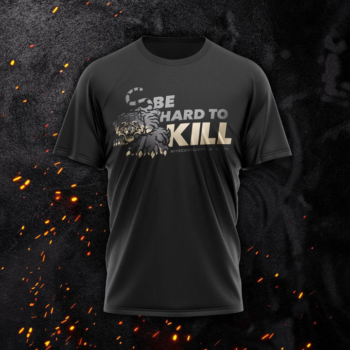 'Hard To Kill' Dri-Fit Shirt - Tiger - Nitecore Singapore